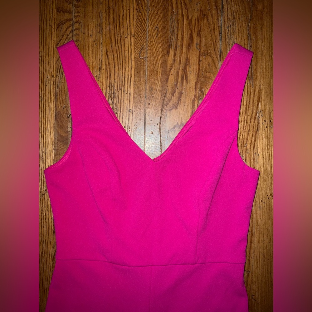 Crystal Sky Women’s Hot Pink Romper! Size Medium. - Picture 3 of 12